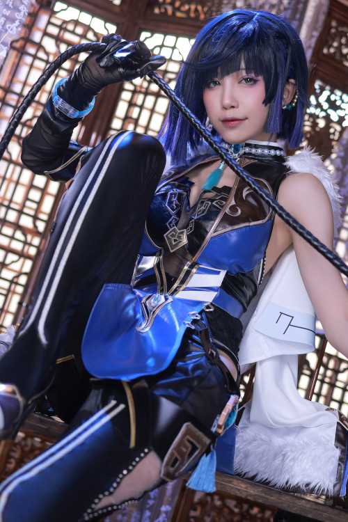 水淼aqua Cosplay 夜兰 Yelan