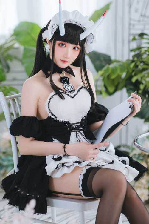 Cosplay 瓜希酱 能代女仆