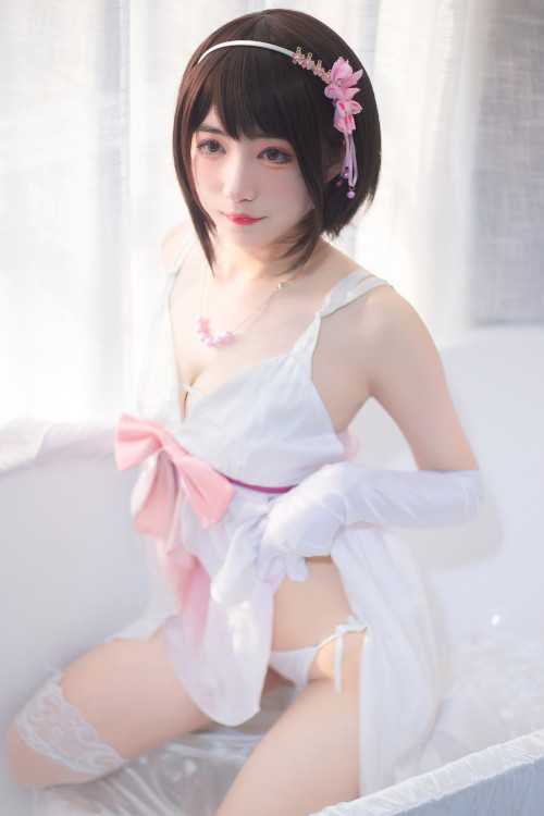 Cosplay 宮本桜 加藤惠浴室