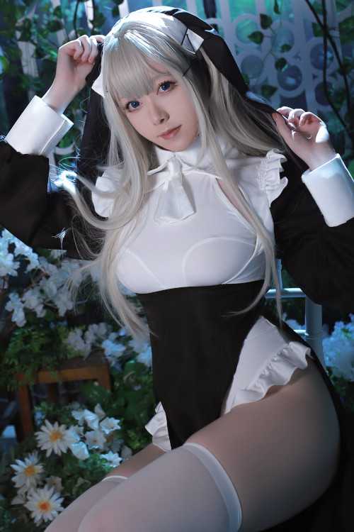 Cosplay Asagiriai愛ちゃん 修女