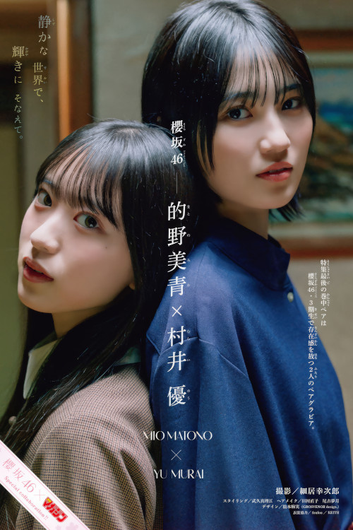的野美青・村井優, Shonen Magazine 2025 No.18 (週刊少年マガジン 2025年18号)